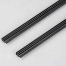 2PCS 28'' 6mm Car Bus Rubber Universal Frameless Windshield Wiper Blade Re IPW