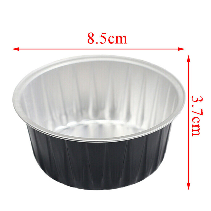 20Pcs Mini Bowl Aluminum Foil Melting Wax Bowl Waxing Body Hair Removal  3C
