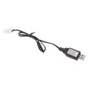 6V USB to L6.2-2P Female Plug NI-MH/NI-Cd Batteries Charge Cables Cord for RC