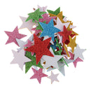 Glitter Foam Star Stickers for Kids Toys DIY Scrapbooking and Card making