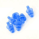 3 Pairs Soft Silicone Waterproof Swimming Earplug Protector Blue