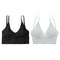 2x Bustier Crop Top Bralette Women Padded Bra Women Sports Bra Soft Spaghetti