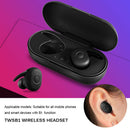 B1 Wireless Bluetooth Mini Earphones TWS Music Sports Headphones (Black) A