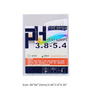3.8-5.4 Range 0.3 DF Precision PH Test Paper 2-color Contrast Test Strip