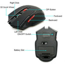 2.4Ghz Wireless Mouse With Usb Receiver For Pc Gaming Optical Mouse Without G8Z2