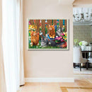 5D DIY Full Drill Diamond Painting Cross Stitch Embroidery Wall Art (Cat08)