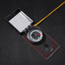 Portable Mapping Ruler Mirror Outdoor Survival Camping Hiking Compass Tool