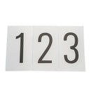 75pcs Replacement Letters & Numbers Symbols black for A4 Cinema Letter Ligh