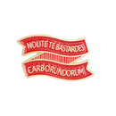 Z-shaped Letters Pins Brooch Enamel Clothing Shirt Lapel Backpack Badges