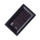 5X(DC 0-100V 10A Digital Voltmeter Ammeter Dual Display Voltage Detector C P6S4)