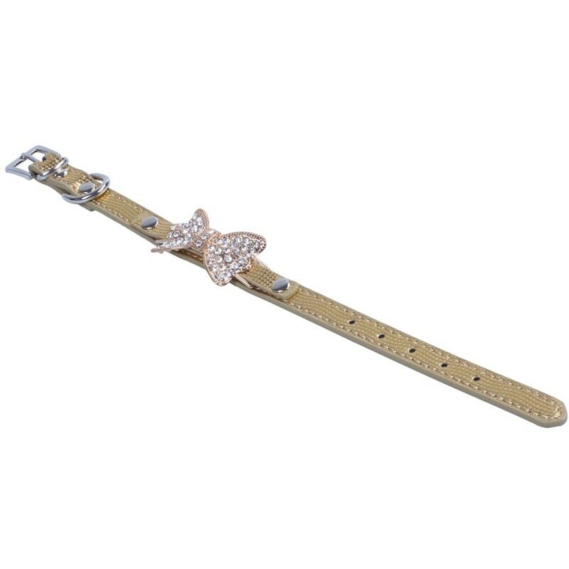 Pretty Bling Rhinestone Pet Collar Chihuahua for dogs leash Dog Harness set