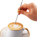 Stainless Steel Fancy Stitch Coffee Latte Art Needle Hook Home Kitchen Tools MO
