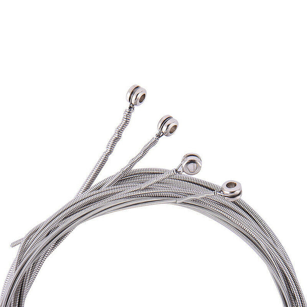4 Pcs Stainless Steel Bass Strings Bass Guitar Parts Accessories Guitar Str