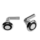 Pair Marine Hardware 90 Degree 5/8 Inch Boat Flush
