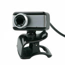 Microphone Pixel Camera New USB 2.0 Mega Cam Clip Webcam PC For With Web HD