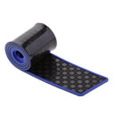 Blue Rear Bumper Protection Rubber Strip Anti-Scratch Door Sill Guard