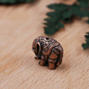 1holes alloy elephant incense burner holder censer plate for sticks & cones ME