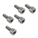 5x M8*20 Titanium GR5 TC4 Hexagon Cap Head Allen Sheet Metal Wood Screws