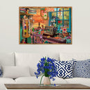 5D DIY Full Drill Diamond Painting Sewing Room Cross Stitch Embroidery Kits