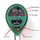 3 in1Soil Tester Water PH Moisture Light Test Meter Kit For Garden Plant Flow Hn