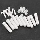 Product Description  10 Pcs White Essential Oil Aromatherapy Blank Nasal Inhaler