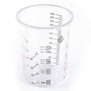 10Pcs 600ml Plastic Paint Mixing Cups Mixing Pot Paint Mixing Calibrated CupME