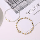 2Pcs/set Hand-knitted Beaded Shell Conch Bracelets Jewel Hot Fashion Ladies X1T9