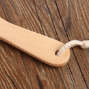 Body Natural Bristle Dry Skin Exfoliation Brush Massager Bath Shower-ScrubbeD Bj