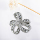 Elegant Bowknot Rhinestone Brooch Badge Lapel Backpack Jewelry Accessories A