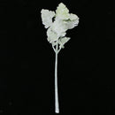 2x Artificial Focking Plants Senecio Leaves Bush Flower Bouquet Branch