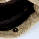 Women's Handbag Fashion Beautiful Straw Woven Tote Large Summer Beach Shoul J3E3