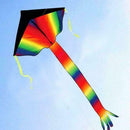 Huge 30M String Rainbow Flying Kite Kids Children Outdoor Fun Toys Game K1M2