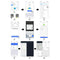 WiFi Smart Bulb Colorful LED 7W RGBW APP Alexa Google for Smart Home E27 E26 JR