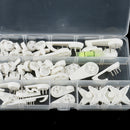 Kit 40 Pieces Hooks Sort Pictures Hanging Hats Clothes Bag Ornaments Home