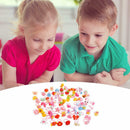 50pcs Plastic Kids Cartoon Colorful Children Ring Girl Birthday Party Gift