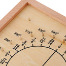 Kids Early Learning Toys Montessori Material Circular Fraction Division Gift