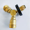 Propane Tank Splitter, Propane Y Splitter, Lp Gas Splitter Tee Valve, Qcc1/ I1B9