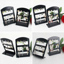 24 Holes Earrings Jewelry Display Rack Home Ear Hook Holder Storage Shelf A