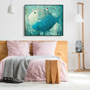 Painting By Numbers Kit DIY Fish Hand Painted Canvas Oil Art Picture Gift A