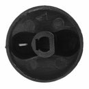 5X(Plastic kitchen gas stove stove oven control rotary knob black E5C2)