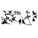 RemovableLarge Vinyl Art Wall Stickers Tree Branch Bird Mural Decals Dwgp
