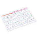 49, 54 ,61or 88-KEY Music Keyboard Piano Stickers for Speeds Memory of the Keys