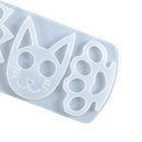 Cat Shaped Craft Making Mold Key Chain keychain Mould Jewelry Pendant Tool