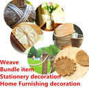 10M Twisted Burlap Jute Twine Rope Thick Natural Hemp Cord Sisal Rope 6mm