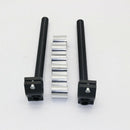 Adjustable NEW Black Clip-on Handlebar For Cafe Racer Fork Tube Univers HNV