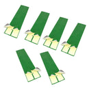 6 Pieces Universal Durable Archery Arrow Wraps Stickers 230 x 65mm green