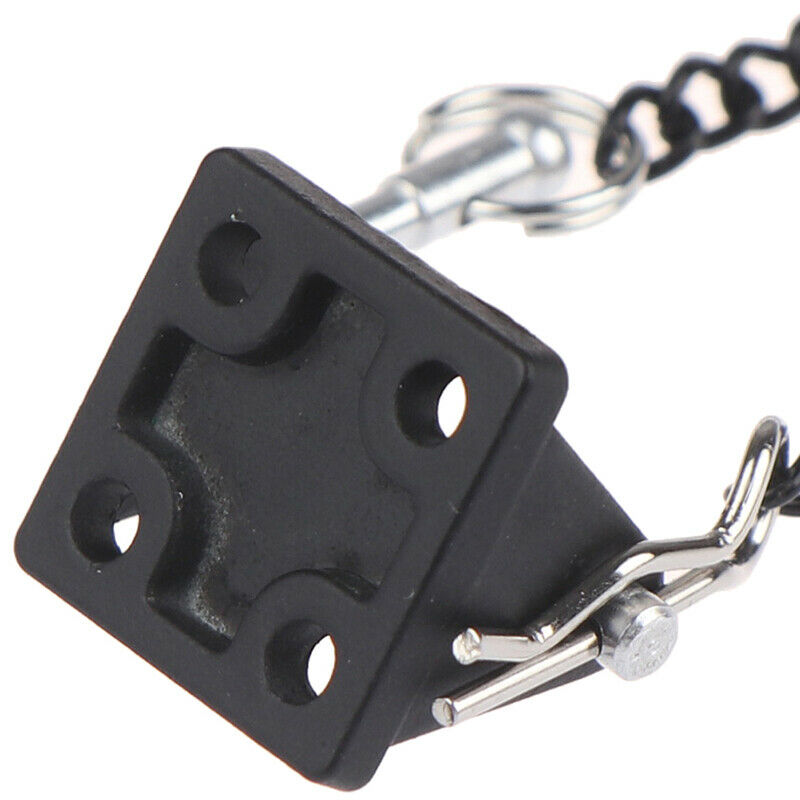 RC Car Metal Tow Shackle Trailer Hook For 1/10 RC Crawler Axial SCX10 90046:0 Gw