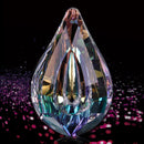 76mm Colorful Prisms Chandelier Lamp Glass Crystals Pendants Hanging Drops Decor