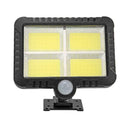 Waterproof 128 LEDs Solar Power COB Motion Sensor Wall Light Outdoor Garden Lamp