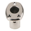 30 Degree - Marine Boat Hand Rail Fitting / Stainless Steel Flag Pole Socket